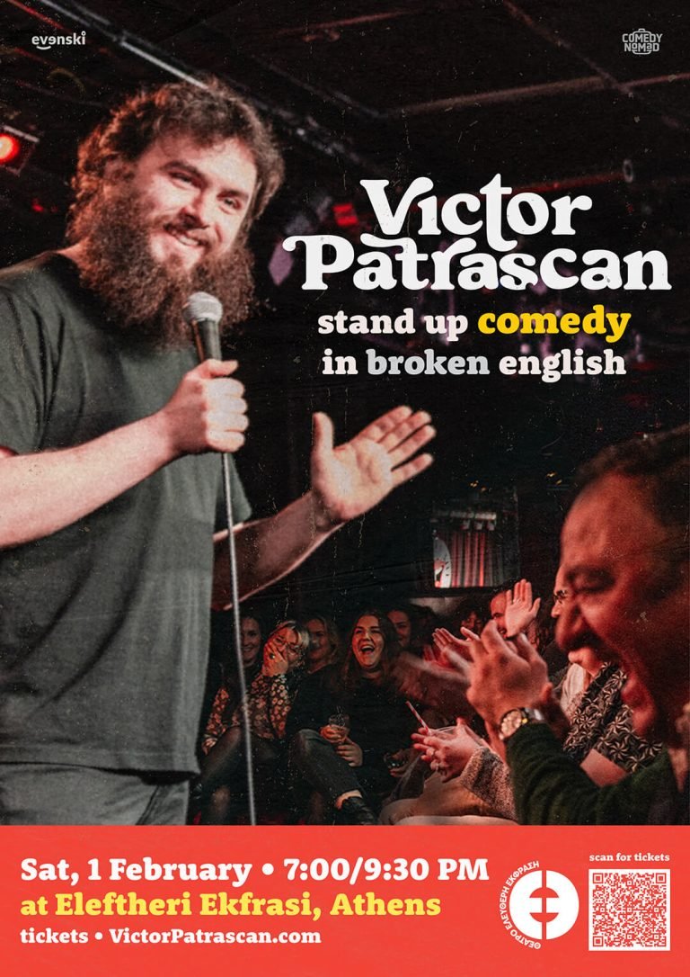 Stand up Comedy in broken English | Victor Patrascan 1/2